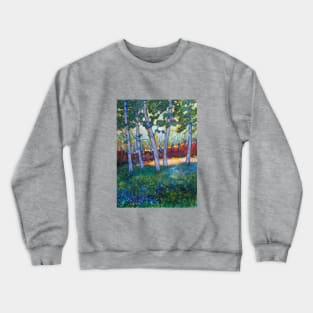 Light thru trees Crewneck Sweatshirt